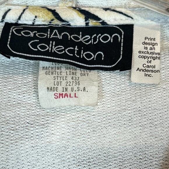 Vintage Jacket Sailboats Sailing Hoodie Zip Novelty Vacation Cruise Small - Picture 6 of 8